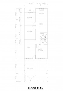 Rumah Teres Satu Tingkat Mampu Milik di Jasin 20' X 65' Rumah Teres Satu Tingkat Mampu Milik di Jasin 20' X 65'