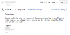 Return On Investment